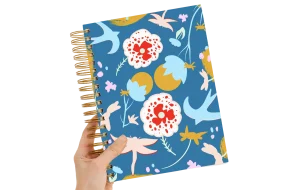 Golden Coil Journal Cover by Emily Montes de Oca